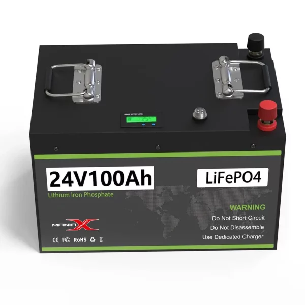 EV LiFePO4 Battery 24V 100Ah